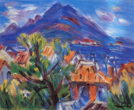 觀音山與民房1990標題圖片